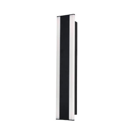 Afx Rhea 36-in. Outdoor LED Wall Sconce, Black REAW0536LAJUDBK